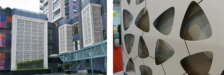 廣州鋁單板、深圳鋁單板、沖孔鋁單板、木紋鋁單板